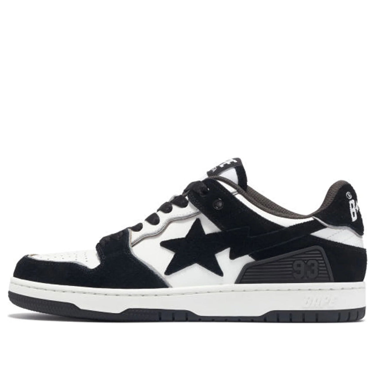 A Bathing Ape SK8 Sta #5 'Black White' 0ZXSHM191057LBKA
