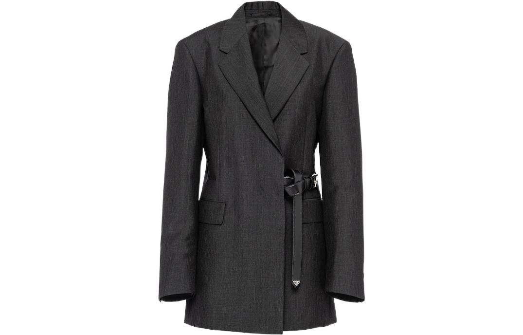 PRADA Business Suits Women's Coal Gray