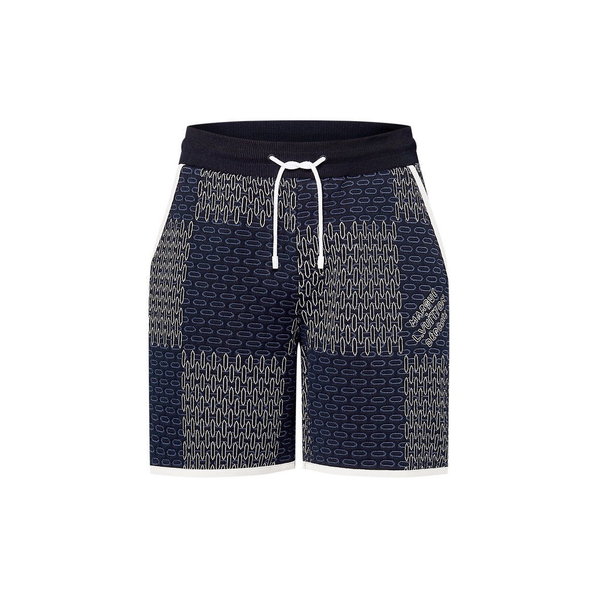 LOUIS VUITTON Damier Quilted Cotton Shorts