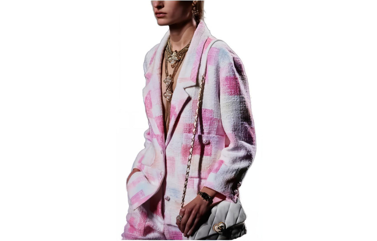 CHANEL Business Suits Women's Pink