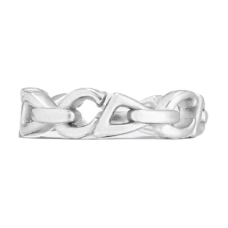 DIOR Sterling Silver Rings Men's Silver