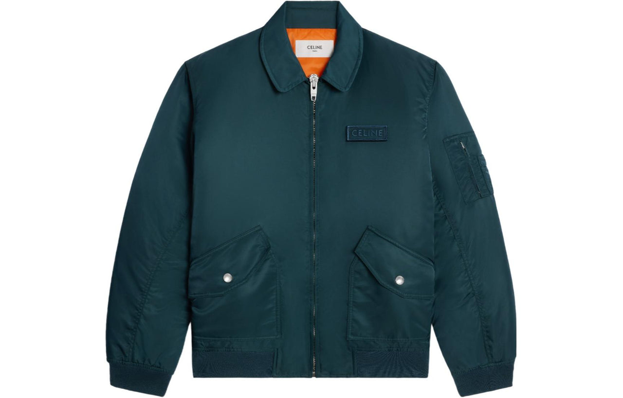 CELINE Bomber Jacket In Nylon