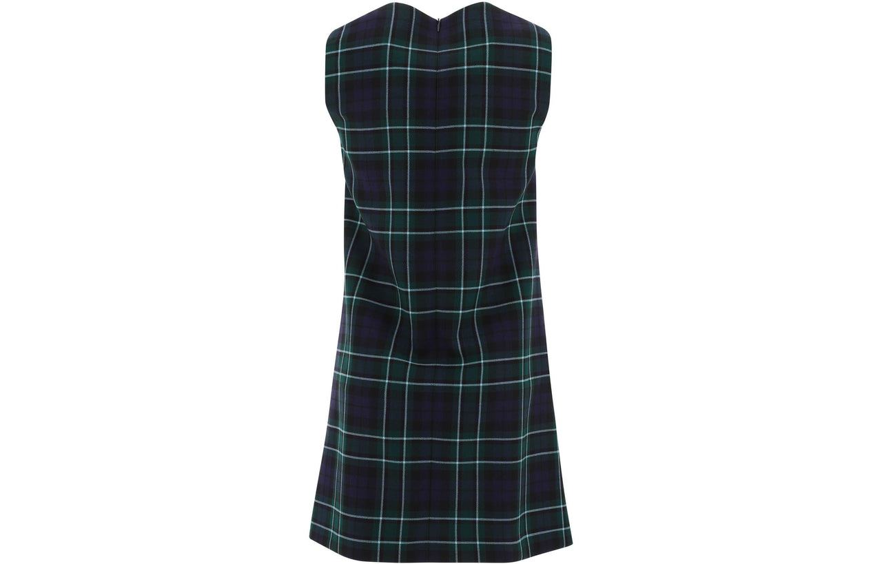 MIU MIU Sleeveless Dress Women's Green