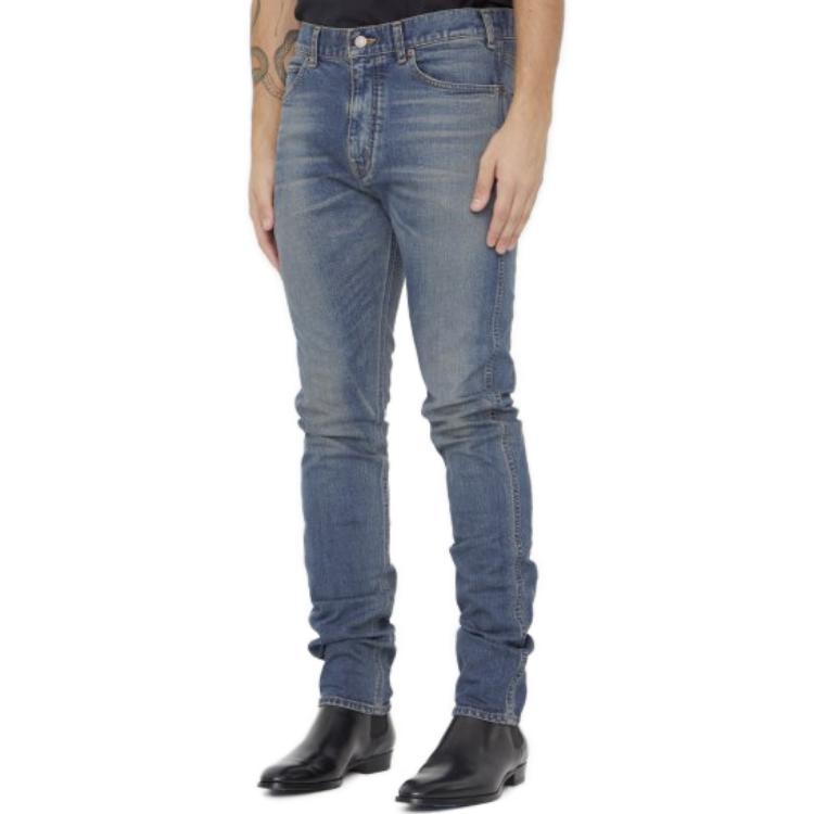 CELINE Low Rise Skinny Jeans