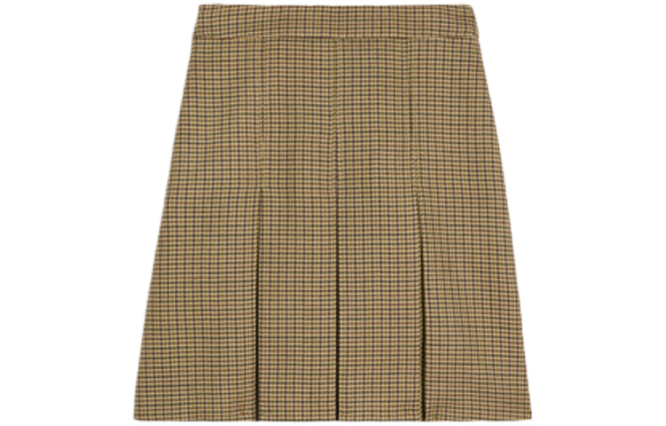 CELINE Casual Short Skirts Women's Beige