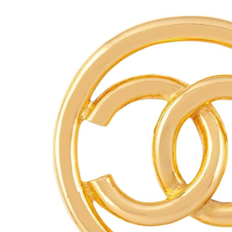 CHANEL 1993 Cc Brooch