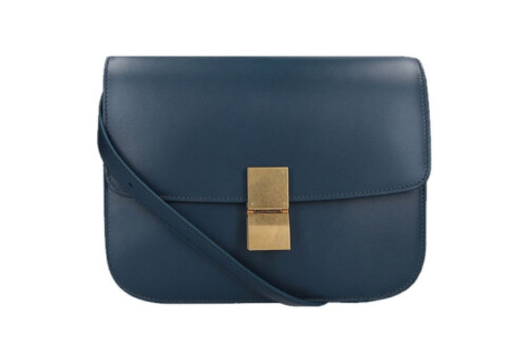 CELINE Classic Bo Women's Gasoline Blue