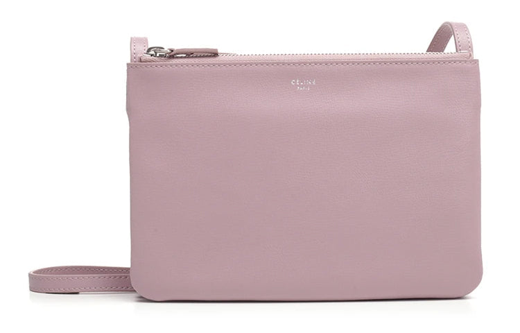 CELINE Cow Leather Shoulder Bag Crossbody Bag Women's Candy Color/Pink