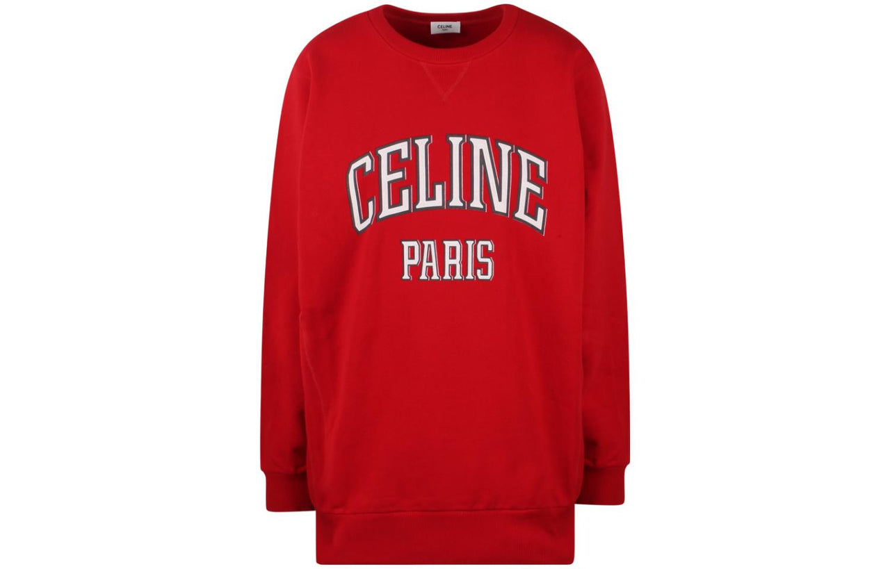 CELINE FW23 Sweatshirt Women's Red