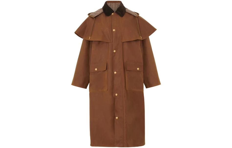 CELINE Coats Women's Caramel