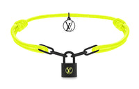 LOUIS VUITTON X Virgil Abloh Silver Lockit Bracelet