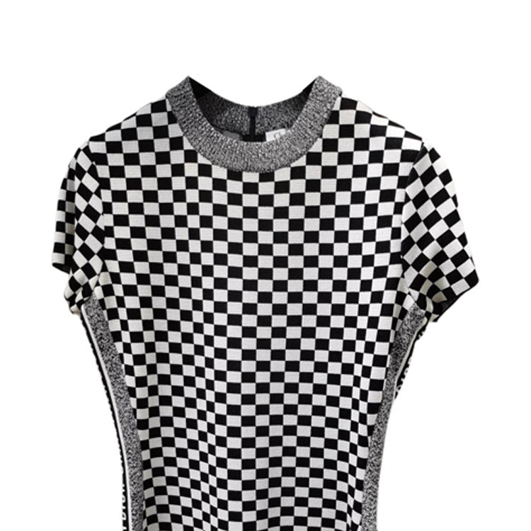 DIOR Short-Sleeved Dresses Women's Black