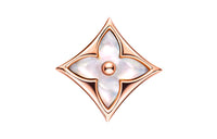 LOUIS VUITTON Color Blossom Star Ear Stud Pink Gold And White Mother-of-Pearl - Per Unit