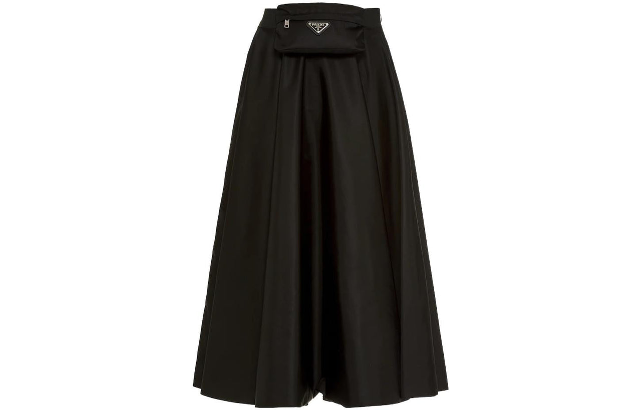PRADA Casual Long Skirts Women's Black