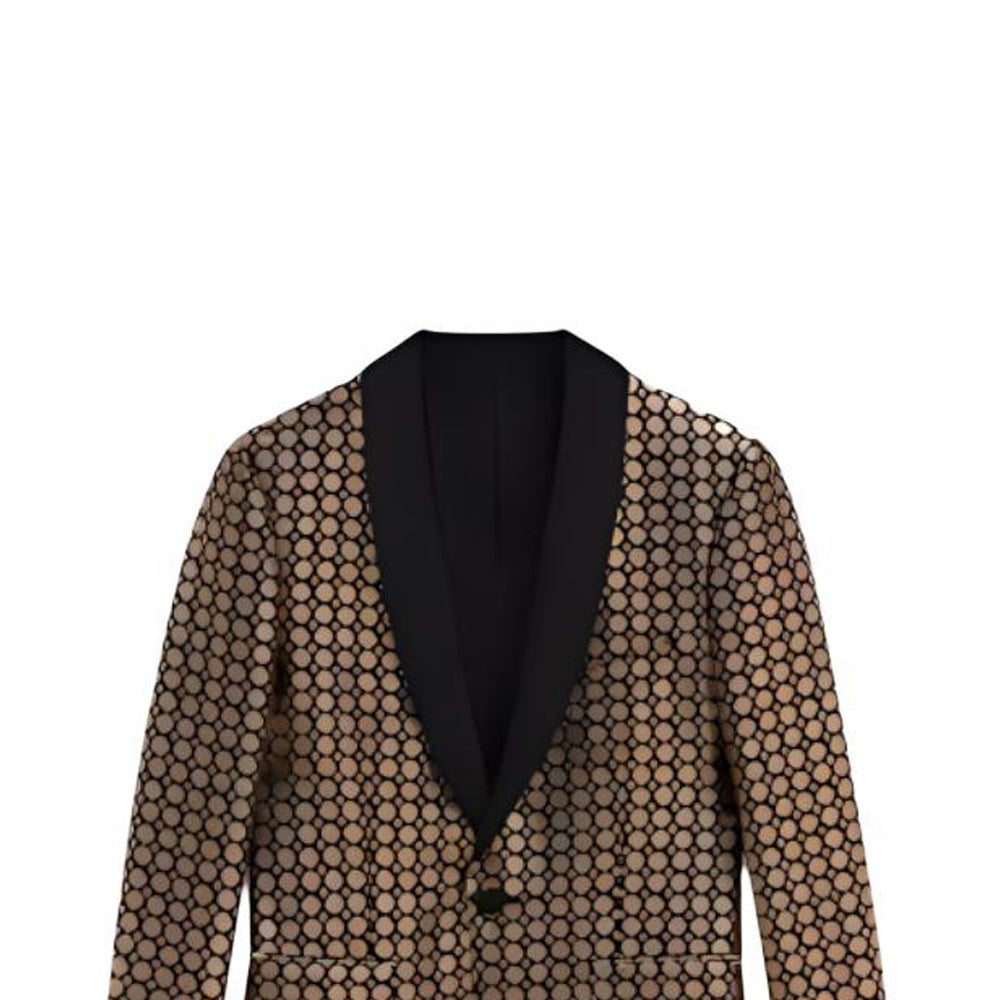 CELINE Business Suits Coats Men's Gold