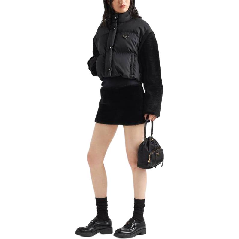 PRADA Casual Short Skirts Women's Black