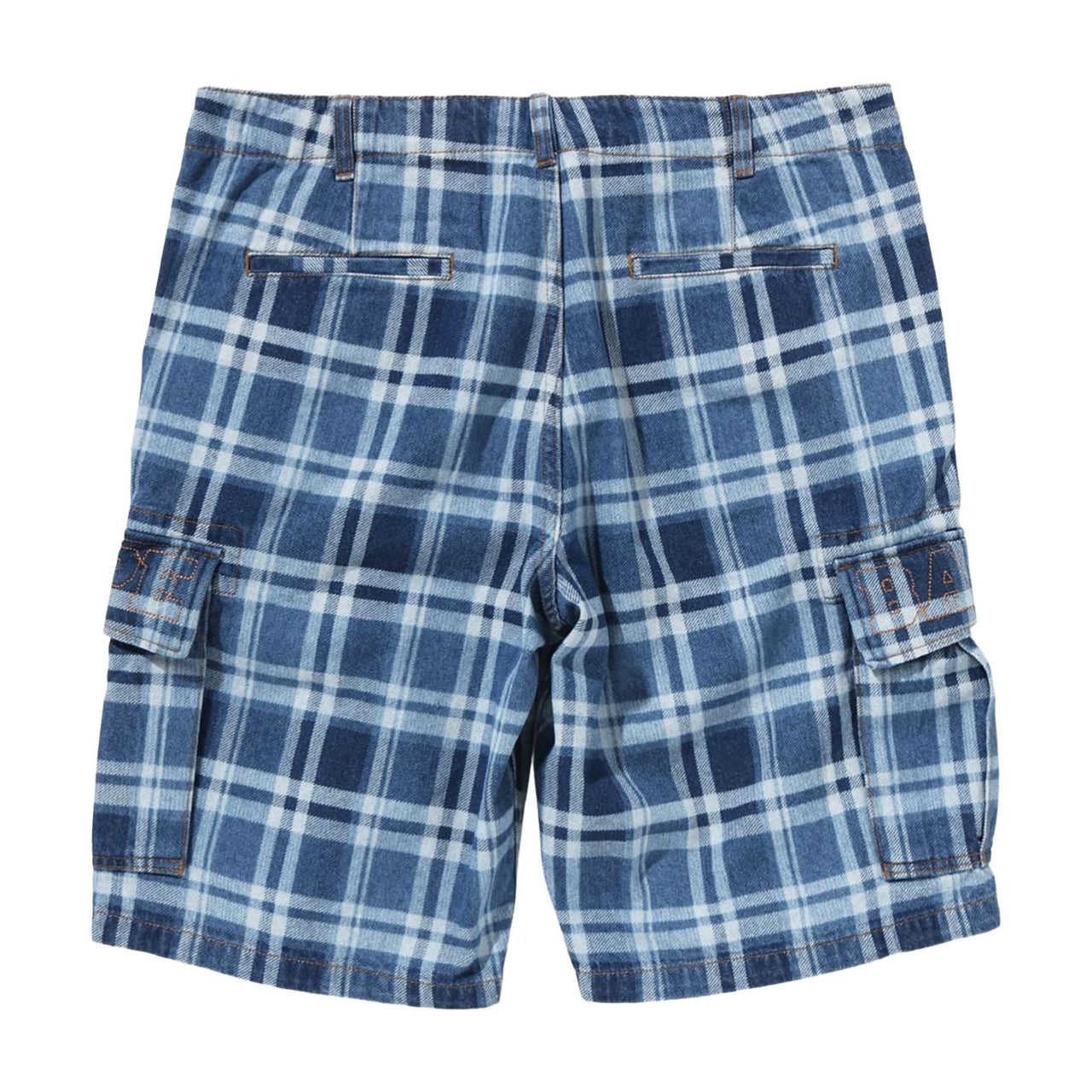 A Bathing Ape Check 6 Pocket Denim Short 'Blue' 1K30-151-003