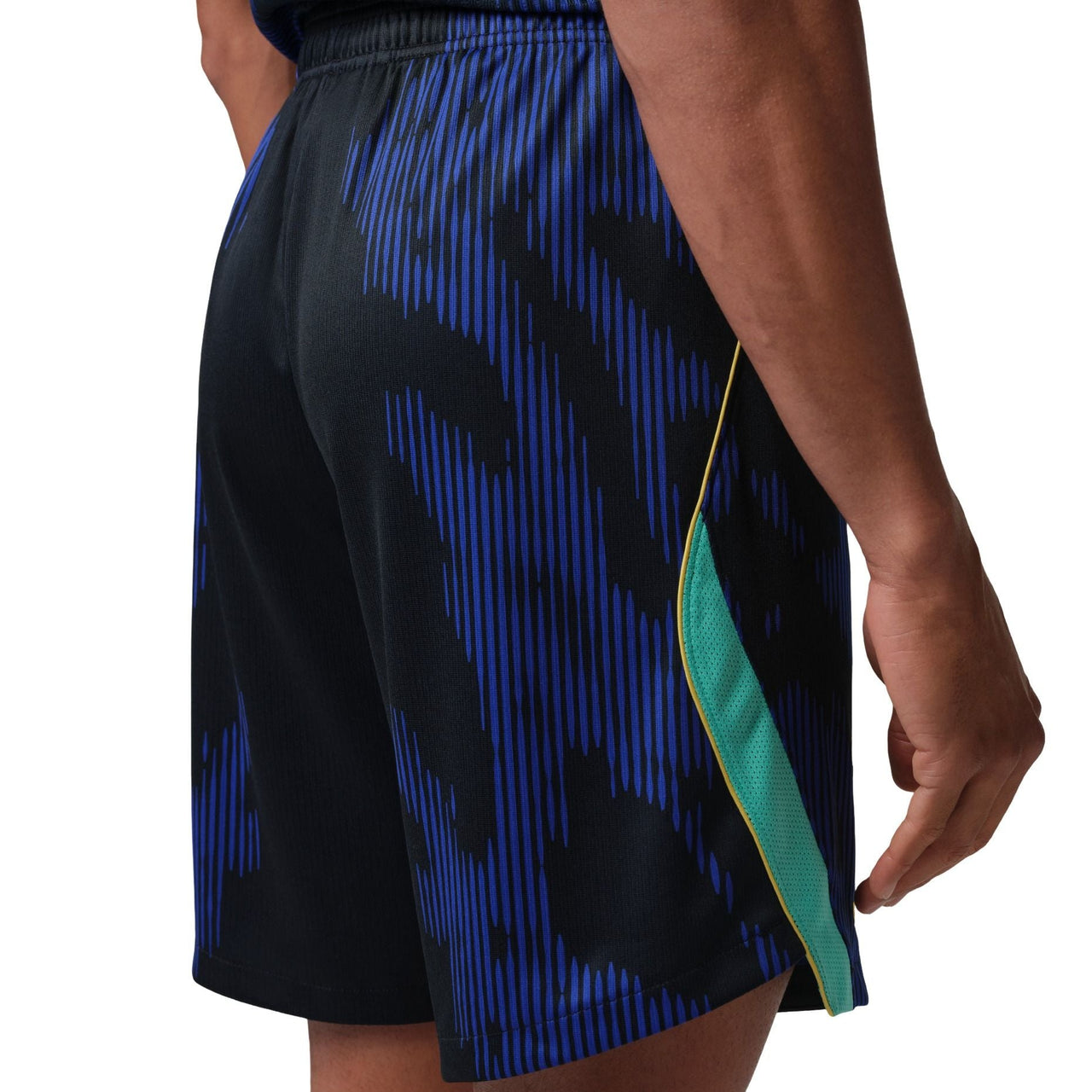 Air Jordan Brazil 2026 Stadium Away Dri-Fit Soccer Replica Shorts 'Royal Black' IU1073-417