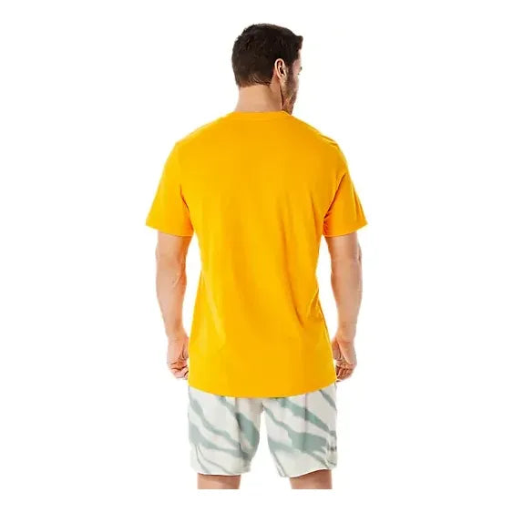 ASICS Heritage Font Graphic T-shirt 'Orange' 2031D019-801