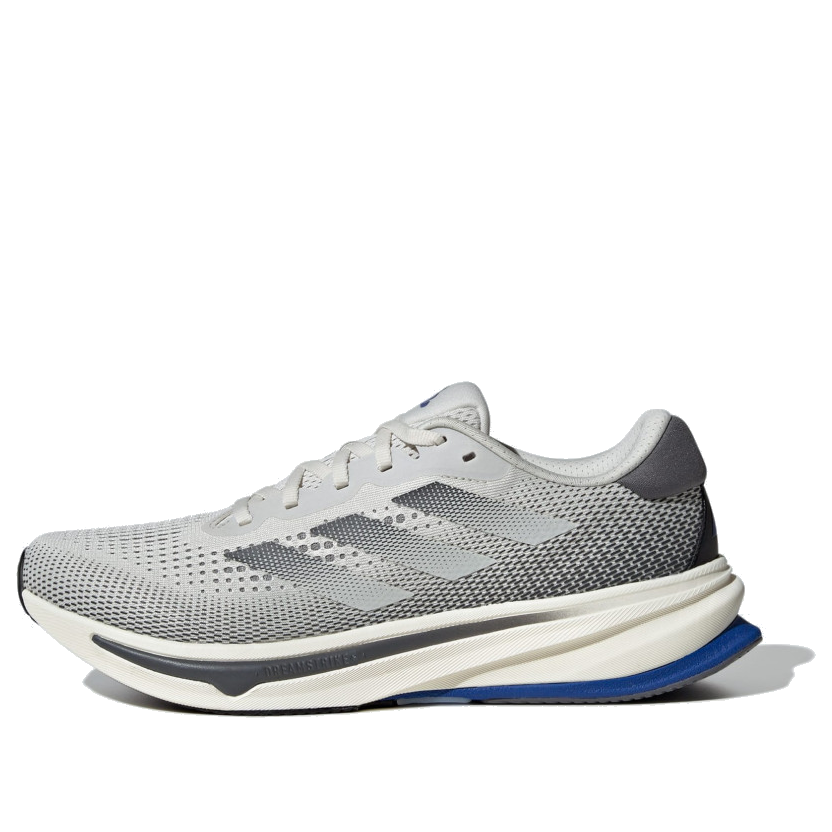 حذاء adidas Supernova Rise باللون الرمادي والأزرق ID3587