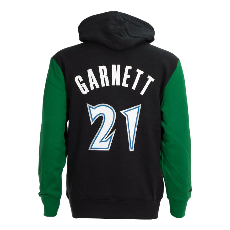 Mitchell & Ness x NBA Minnesota Timberwolves Player Hoodie 'Kevin Garnett 5' FNNP3417-MTI97KGABKGN
