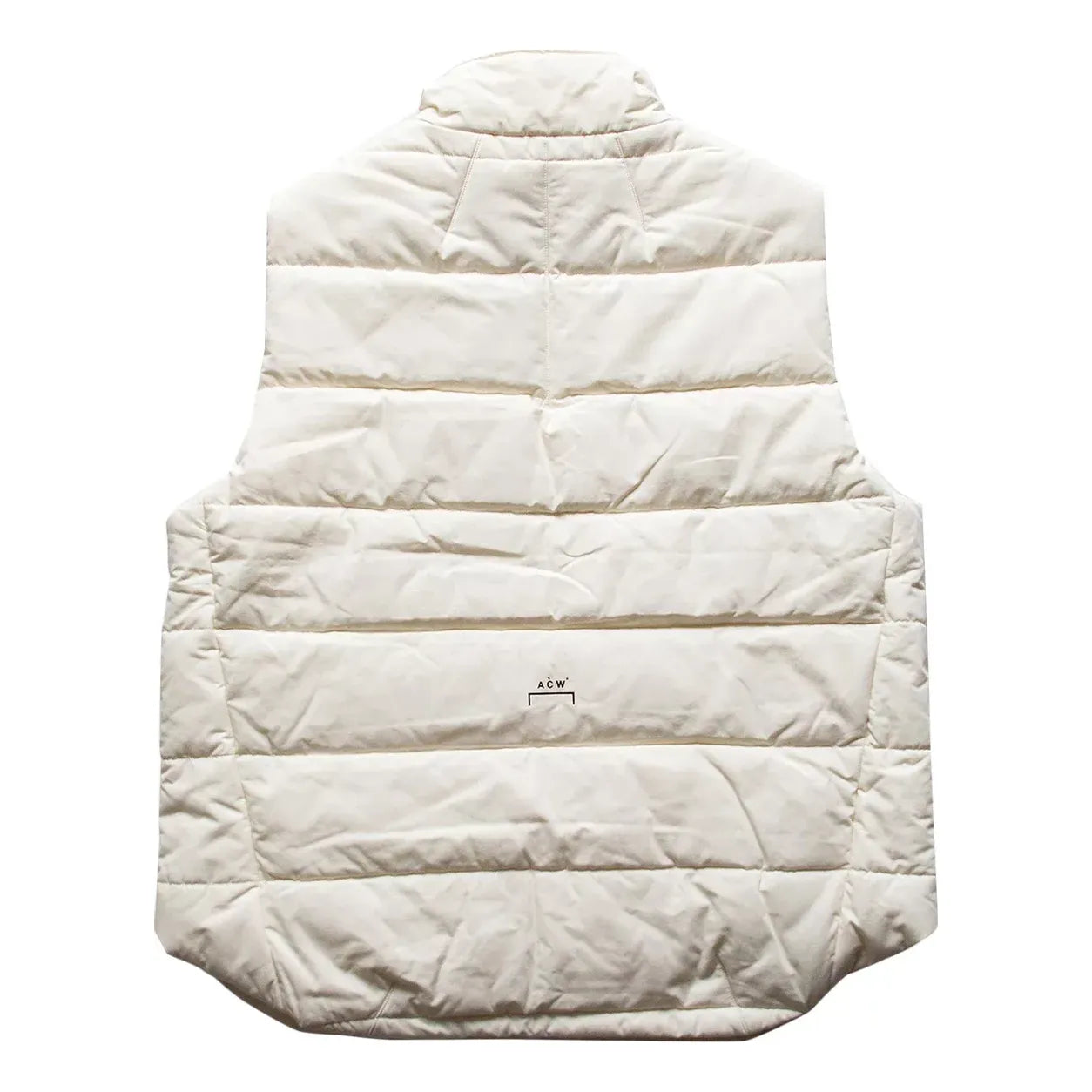 A-COLD-WALL* Woven Funnel Gilet 'Warm White' ACWMO058-WARMWHITE