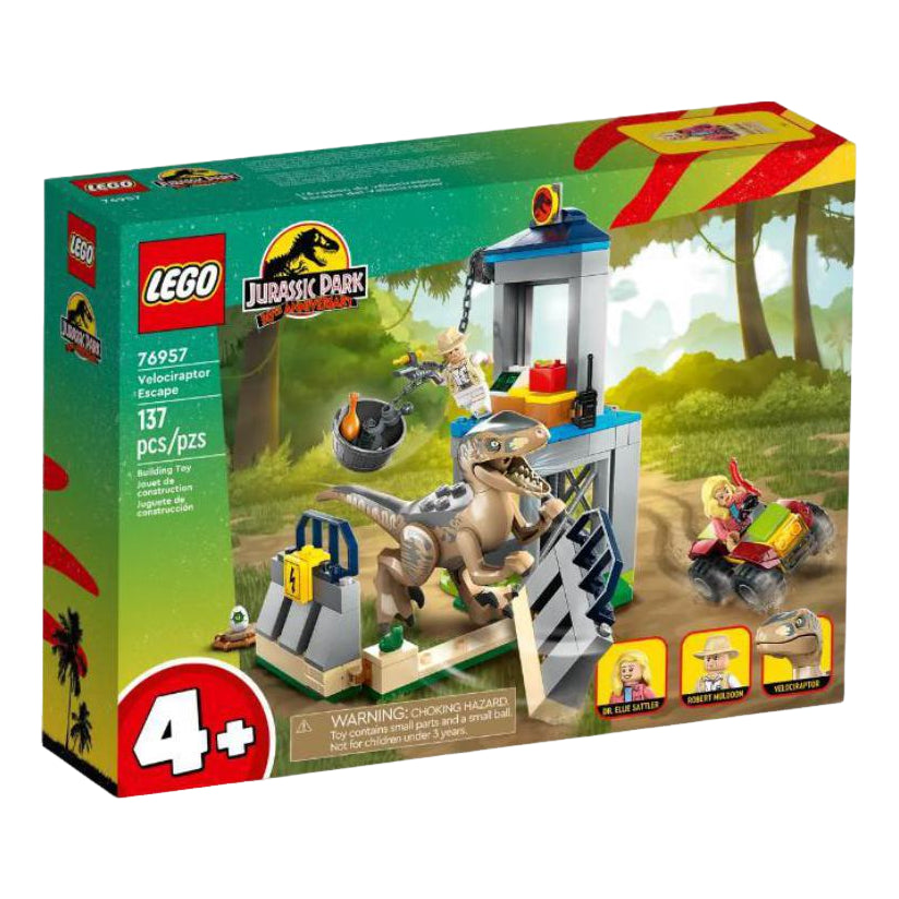 LEGO Velociraptor Escape 76957