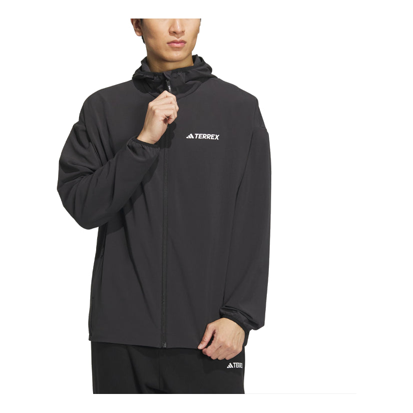 adidas Terrex .Jacket Asia Sizing 'Black' IC4424