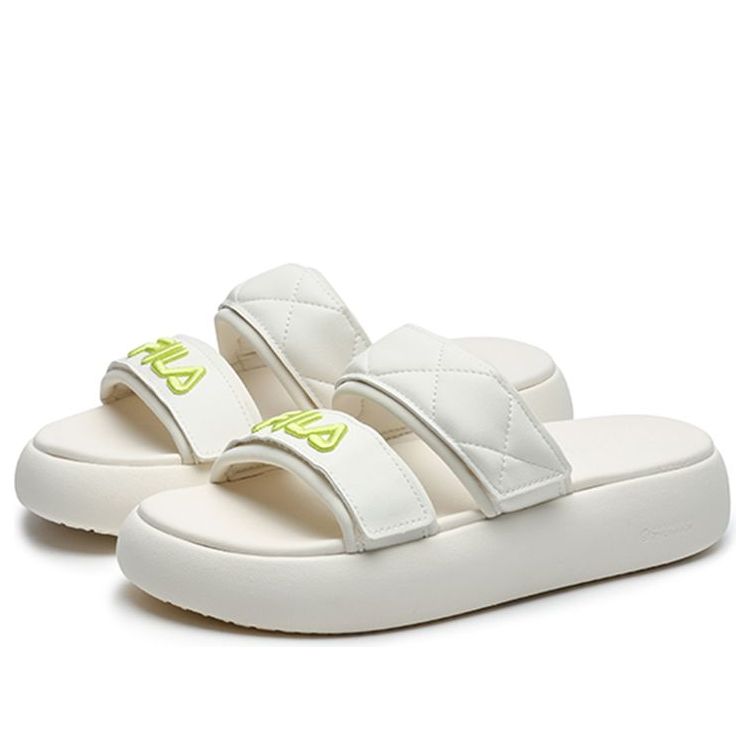 (WMNS) FILA Donut 'Whtie Green' F12W221503FGB