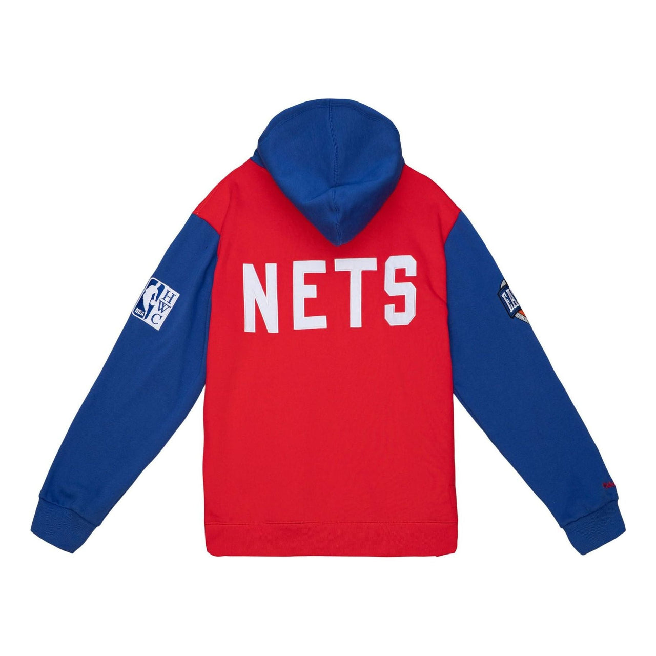 Mitchell & Ness x NBA HWC Night Fleece Hoodie 'New York Nets' FPHD5378-NYEYYPPPSCAR