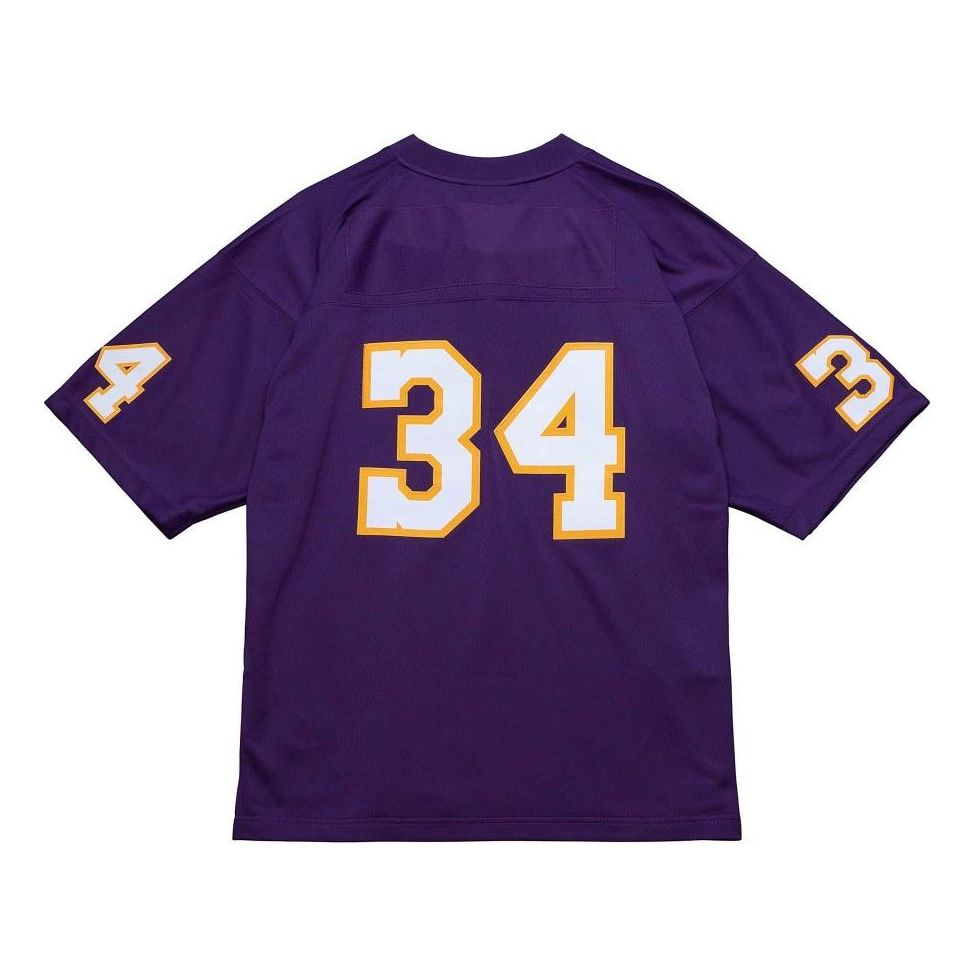 Mitchell & Ness NBA Shaquille ONeal Audible Los Angeles Lakers Jersey #34 TNMP4846-LALYYSONPURP