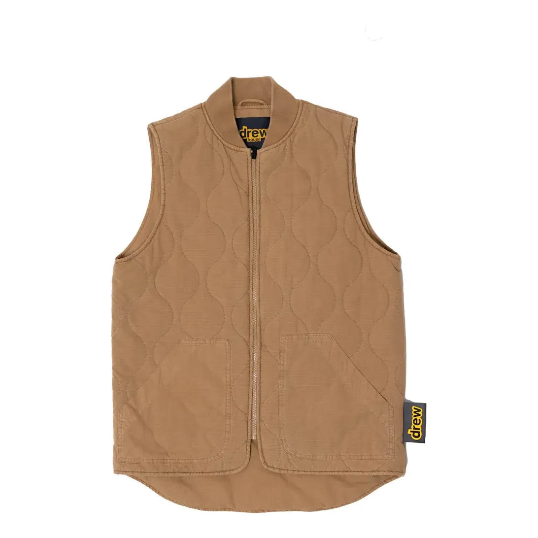 Drew House Cotton Ripstop Mascot Vest 'Chaz Brown' DR-SS21-86