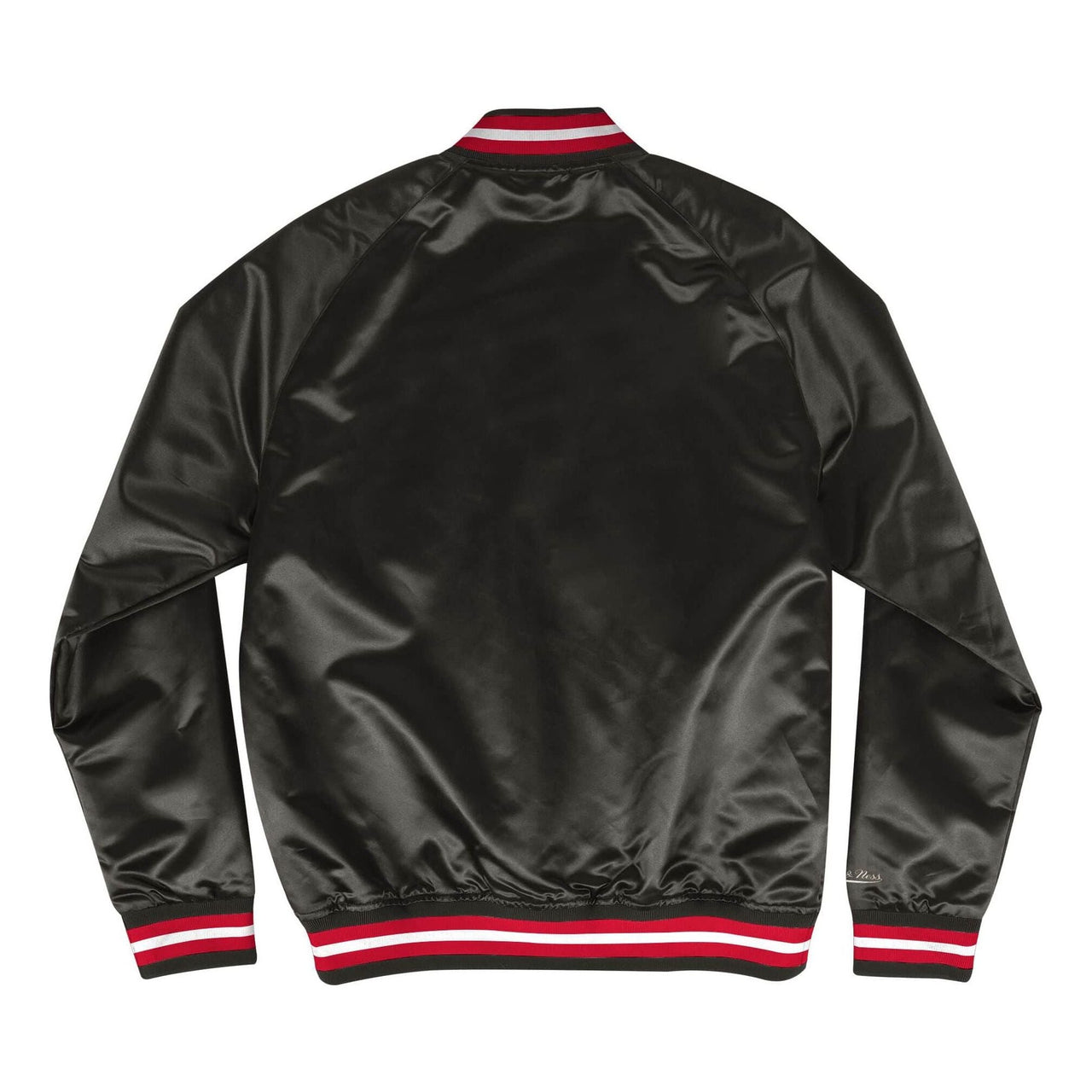 Mitchell & Ness x NBA Lightweight Satin Jacket 'Chicago Bulls' STJKMG18013-CBUBLCK