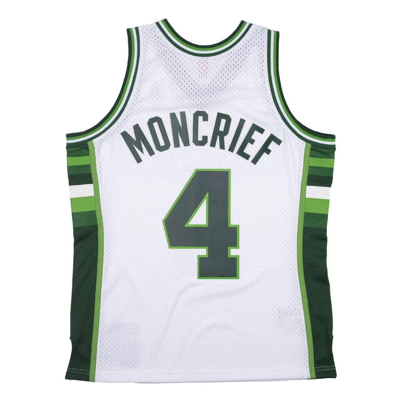 Mitchell & Ness x NBA Milwaukee Bucks 1988-89 Swingman Jersey 'Sidney Moncrief 4' SMJYCP19229-MBUWHIT88SMO