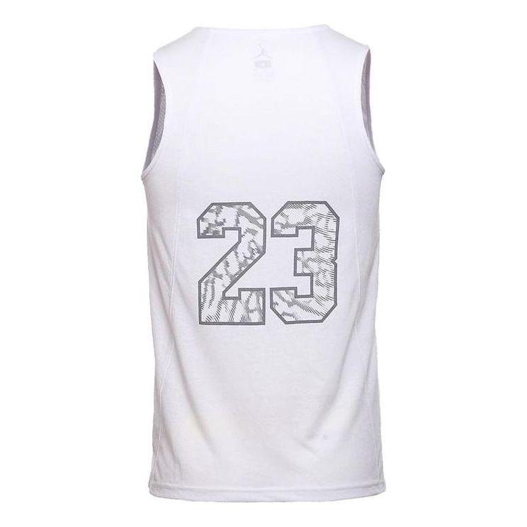 Air Jordan Rise Dri-FIT Basketball Tank 'White' 789481-100