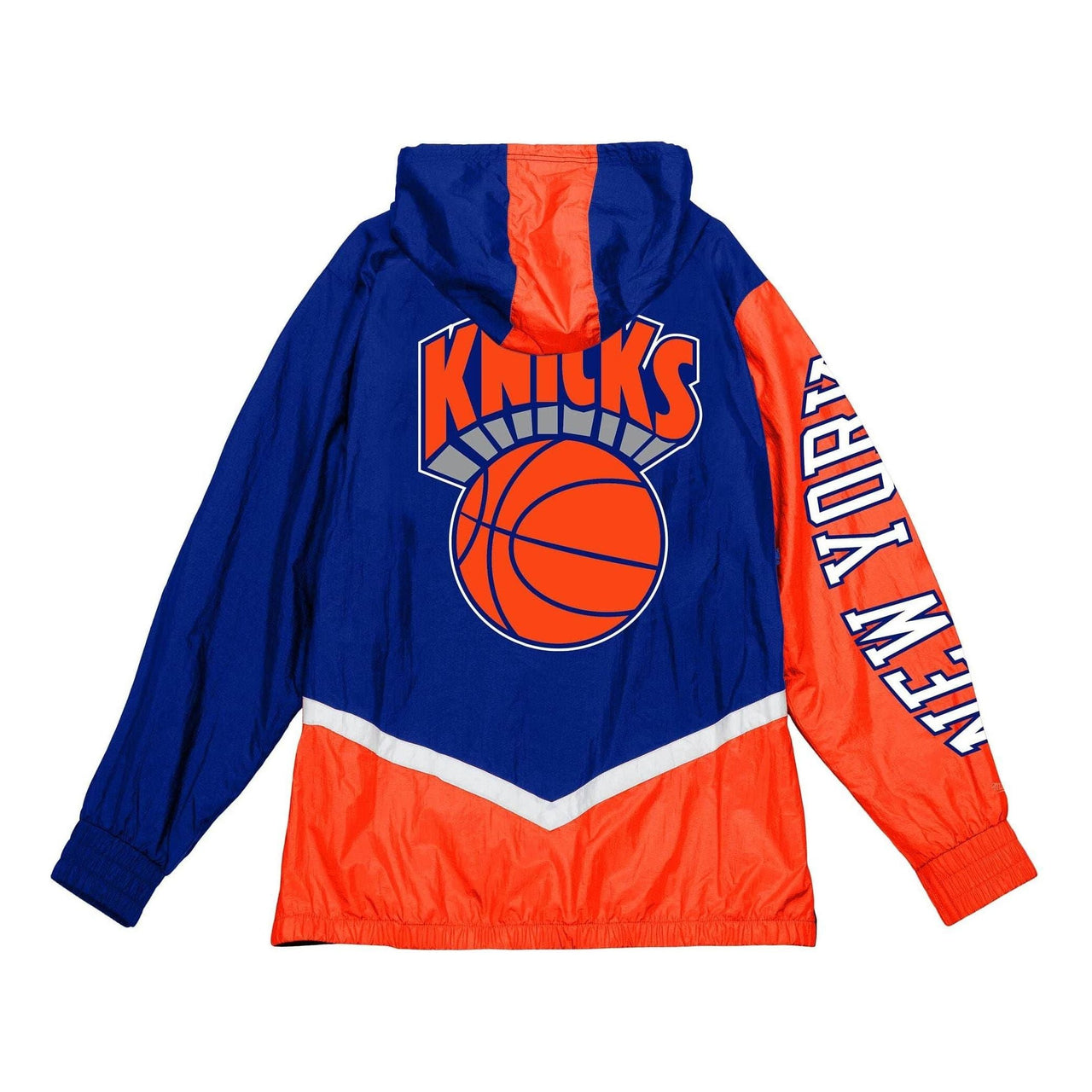 Mitchell & Ness x NBA New York Knicks Undeniable Full Zip Windbreaker Jacket 'Blue' OJZP3409-NYKYYPPPROYA