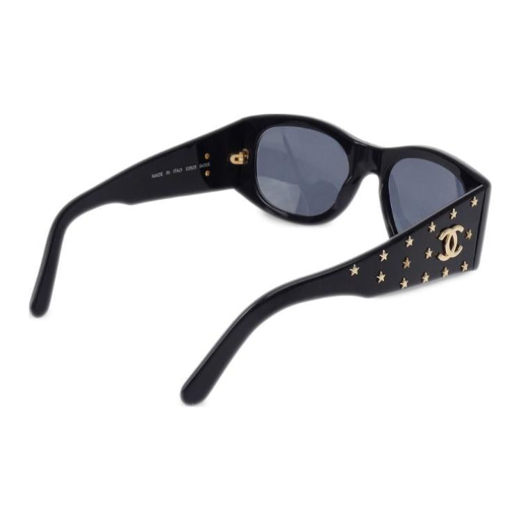CHANEL 1990-2000s Star Sunglasses