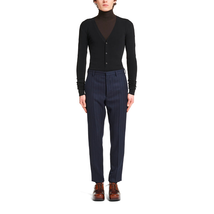 PRADA Cargo Pants Men Dark Blue