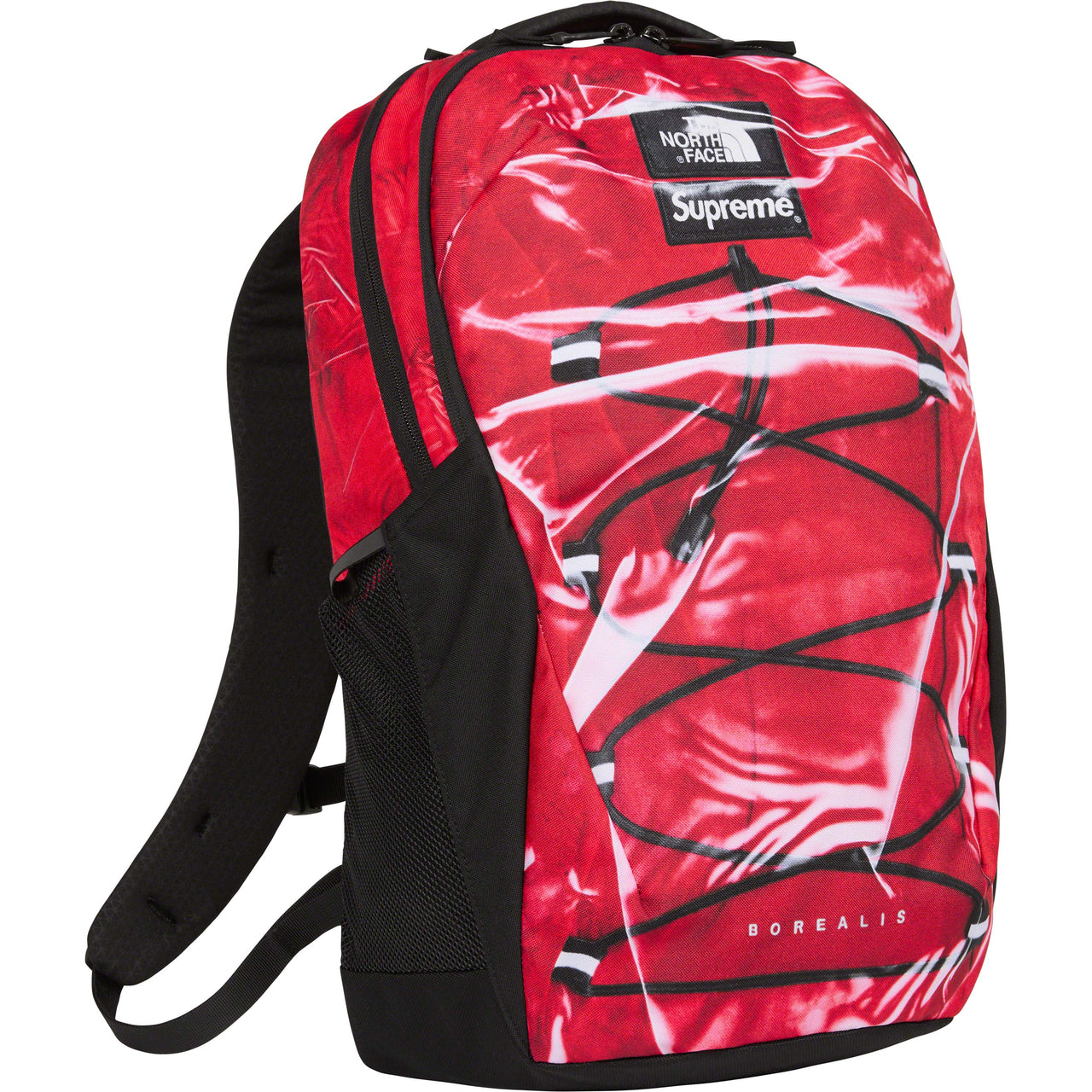Supreme x The North Face Printed Borealis Trompe L'oeil Backpack SS23 'Red' SUP-SS23-1128-R