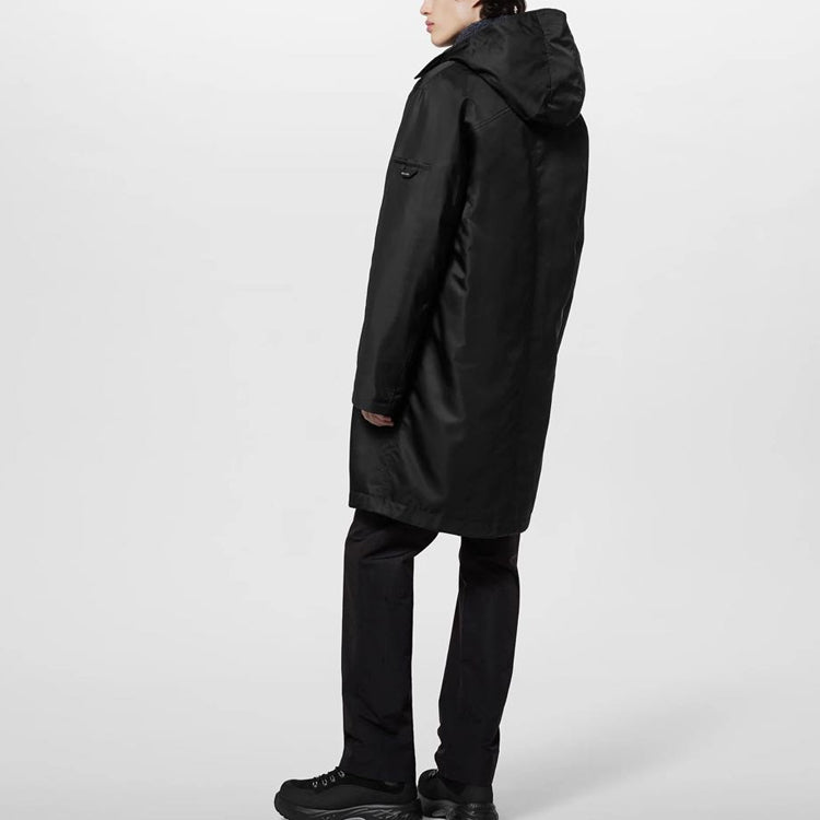 LOUIS VUITTON Nylon Hooded Raincoat