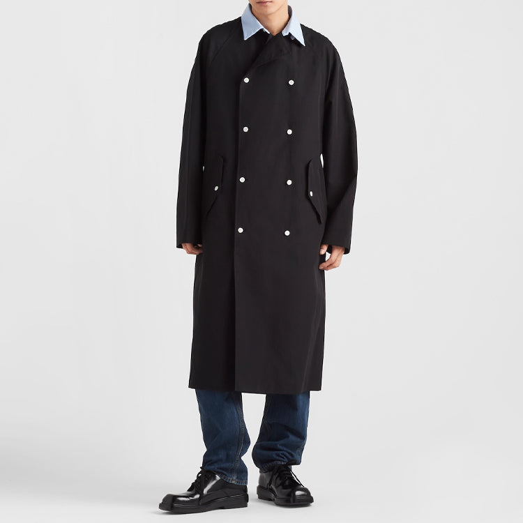 PRADA Coats Men Black