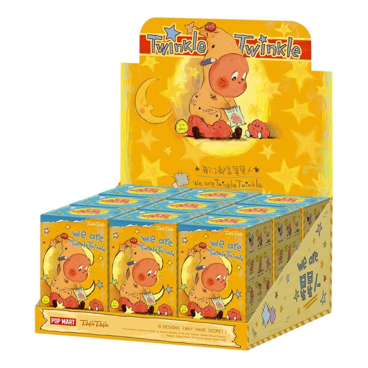 Pop Mart We Are Twinkle Twinkle Series Figures Sealed Case (9 Blind Box) POPMART-2408-0005
