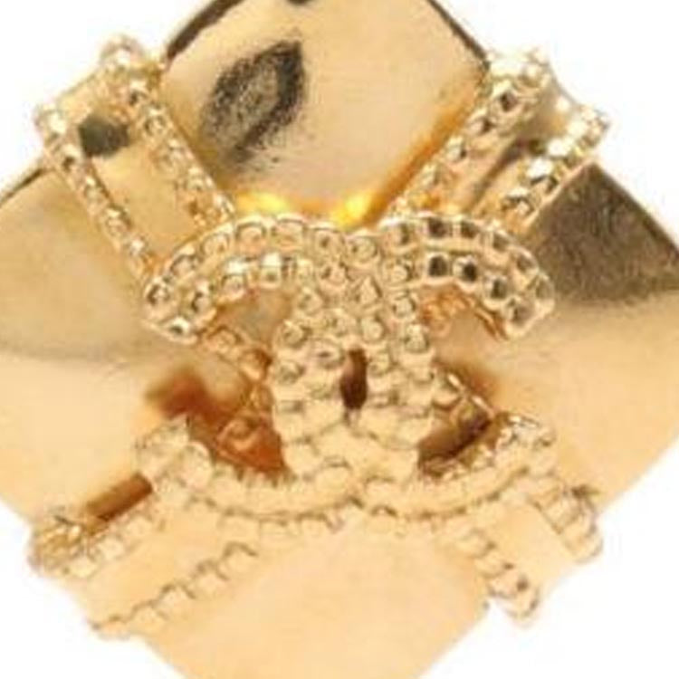 CHANEL 1997 Cc Earrings