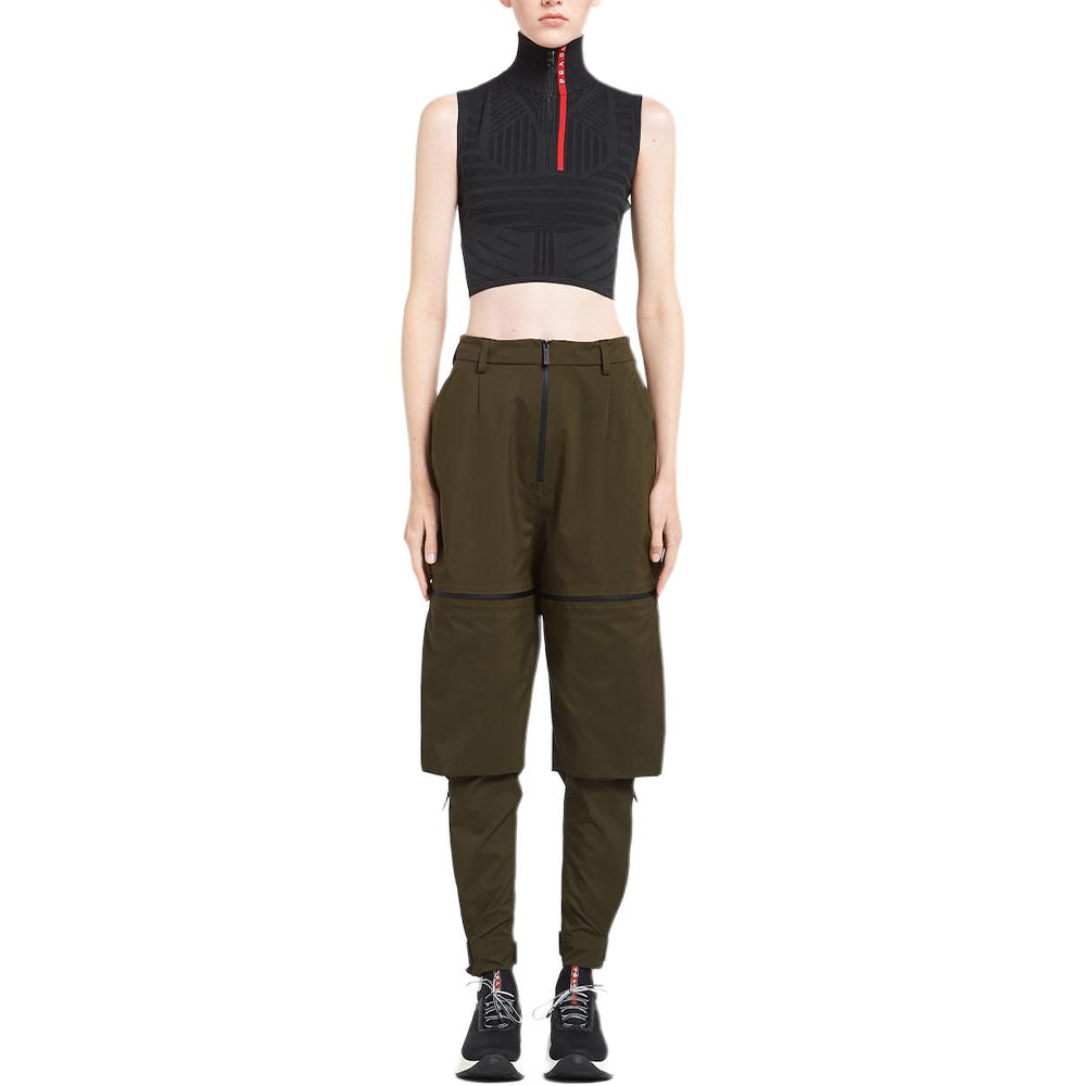 PRADA Casual Pants Women's Army Green