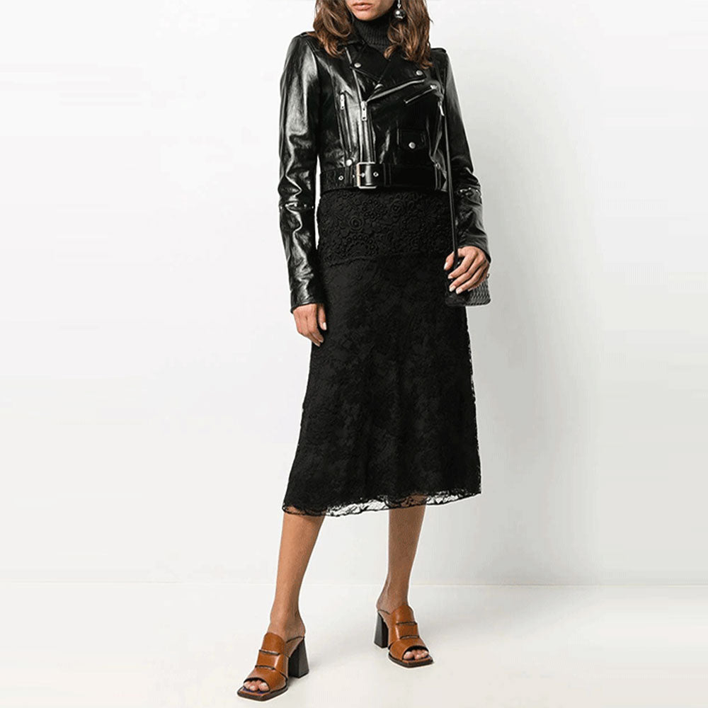 PRADA Casual Long Skirts Women's Black
