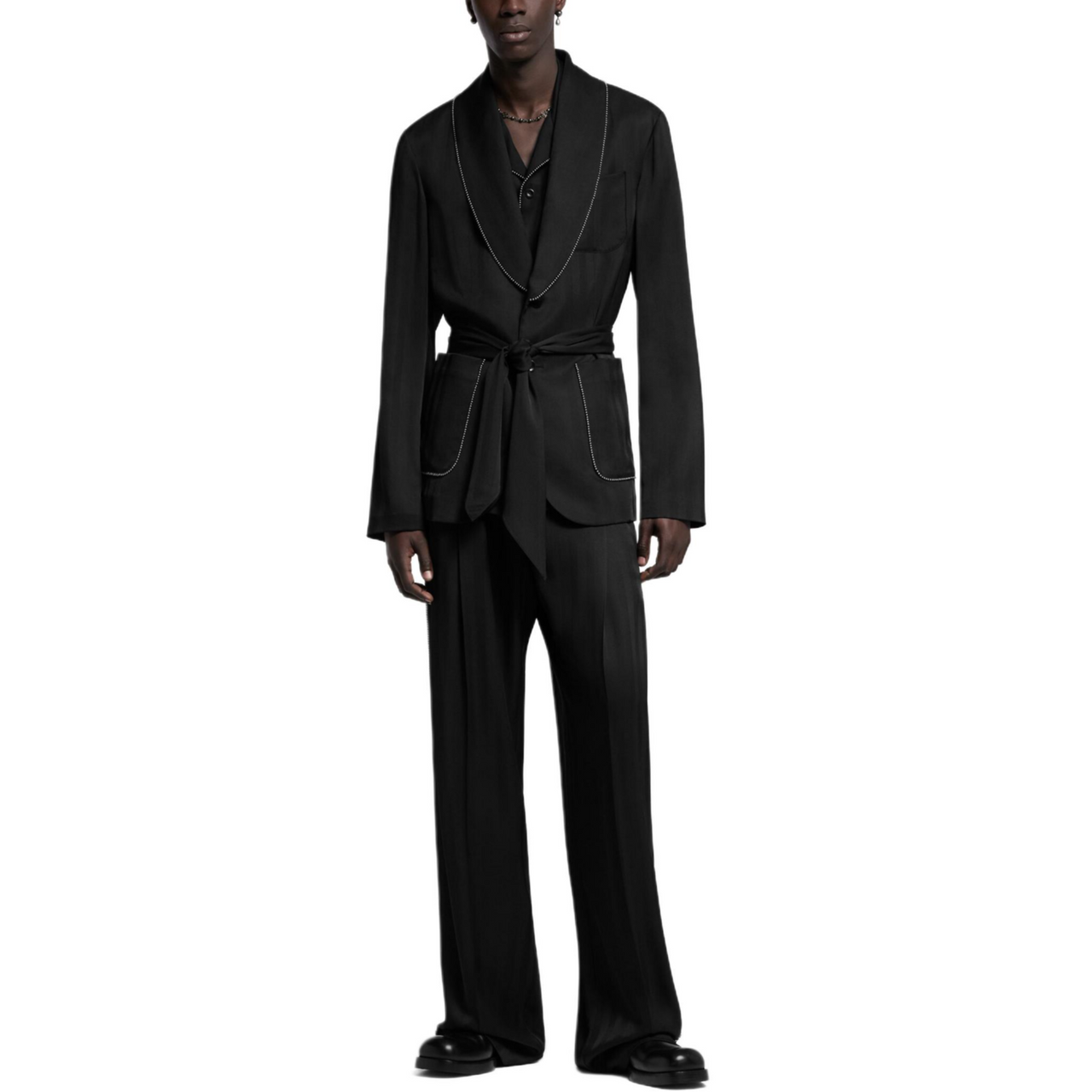 LOUIS VUITTON Chic Silk Pajama Jacket