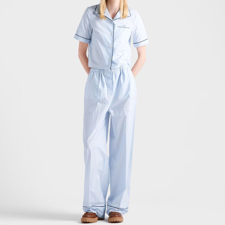 PRADA Casual Pants Women's Light Blue