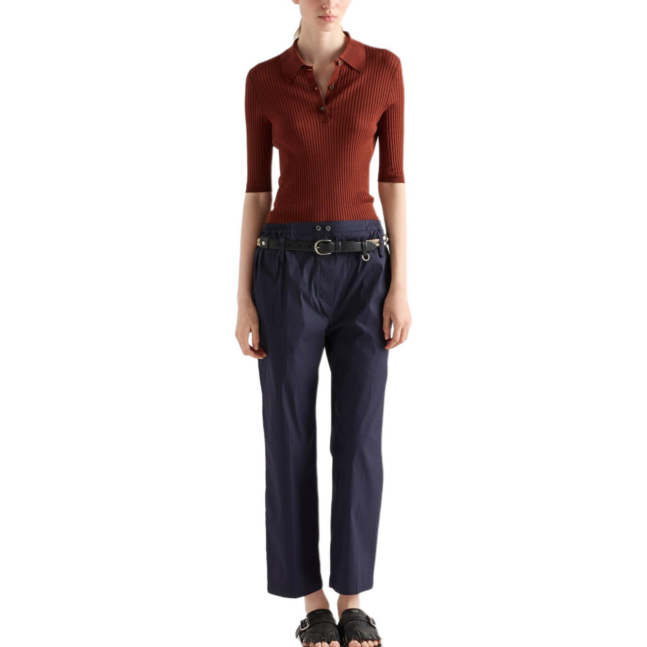PRADA Casual Pants Women's Blue