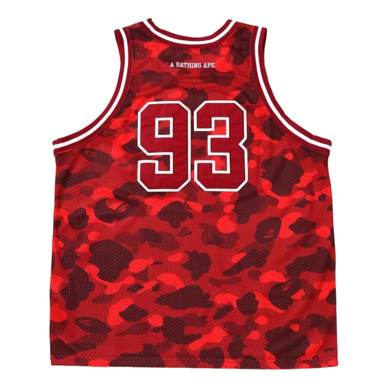A Bathing Ape Color Camo Jersey 'Red' 1I30-108-019-RED