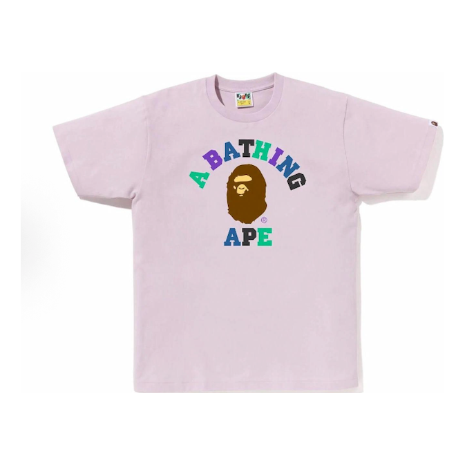 A Bathing Ape Sunset Beach T-Shirt 'Pink' 1J30-110-068-PNK